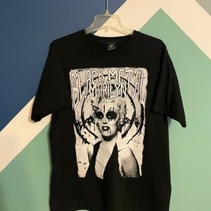 Vintage Y2K Black Metal Marilyn Monroe Tee